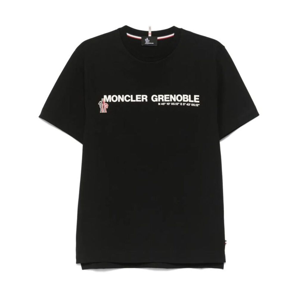 Moncler Men Grenoble: Logo Cotton Blend T-Shirt